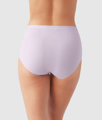 Understated Cotton Brief: Orchid Hush