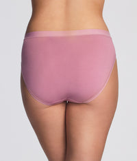 Understated Cotton Hi-Cut: Lilas