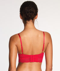 Untamed Demi Longline: Lipstick Red