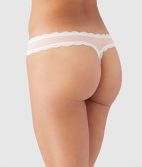 Inspired Eyelet Thong: Rose Smoke