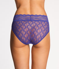 Lace Kiss Hi-Leg: Spectrum Blue