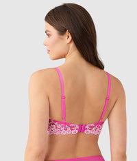 Embrace Lace®  Underwire Bra: Wild Azalea/Cradle Pink