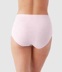 Understated Cotton Brief: Cradle Pink