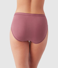 Understated Cotton Hi-Cut: Rose Brown