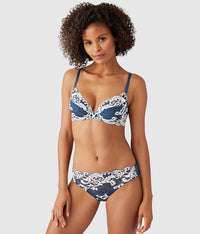 Instant Icon® Underwire Bra: Sargasso Sea/Egret