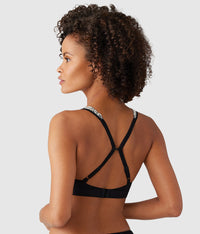 Embrace Lace® Wire Free Bralette: Black