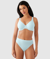 Comfortable Cool Underwire Bra: Pastel Blue