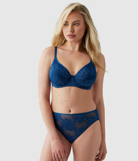 Full Bloom Underwire Bra: Poseidon