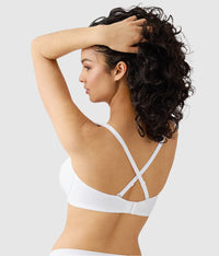 Ever Flexing™  Underwire Bra: White
