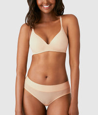 Comfort First Wire Free T-Shirt Bra: Sand