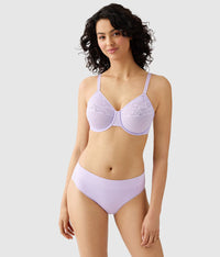 Visual Effects Minimizer Bra: Pastel Lilac