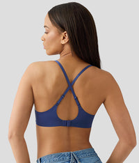 Spotlight Wire Free T-Shirt Bra: Crown Blue