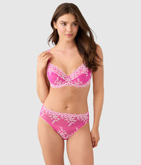 Embrace Lace®  Underwire Bra: Wild Azalea/Cradle Pink
