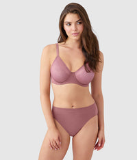 Elevated Allure Underwire Bra: Rose Brown