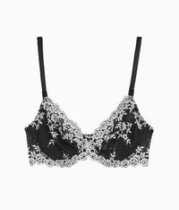 Embrace Lace®  Underwire Bra: Black