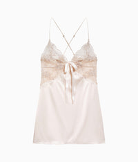 Midnight Soiree Chemise: Champagne