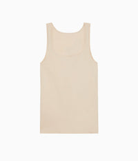 Understated Cotton Tank: Sand