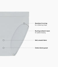 B-Smooth® Seamless Hi-Cut: Belgian Block
