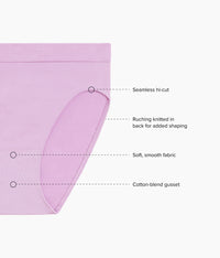 B-Smooth® Seamless Hi-Cut: Lavender Sage