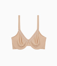 Perfect Primer Full Figure Underwire Bra: Sand