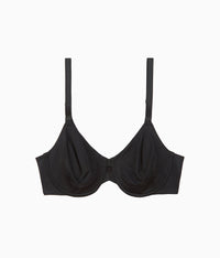 Superbly Smooth Underwire Bra: Black