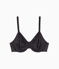 Visual Effects Minimizer Bra: Black