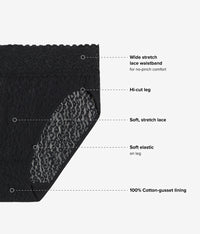 High Bar™ Hi Cut: Black