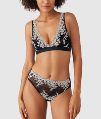 Embrace Lace® Wire Free Bralette: Black