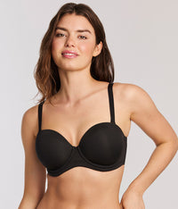 Red Carpet™  Strapless Underwire Bra: Black