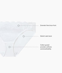 Modern Affair Bikini: White