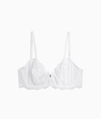 Vivid Attraction Underwire Bra: White