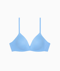 How Perfect Wire Free T-Shirt Bra: Bel Air Blue
