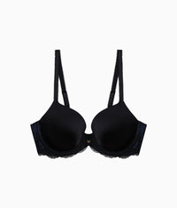 Modern Affair T-Shirt Bra: Night Sky/Black