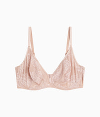 Full Bloom Underwire Bra: Rose Dust
