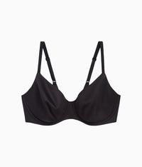 Sleek Standard Underwire Bra: Black