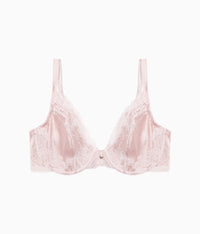 Modern Affair Plunge Underwire Bra: Rose Dust/Angel Wing
