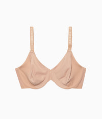 Shape Revelation® Uneven Underwire Bra: Praline