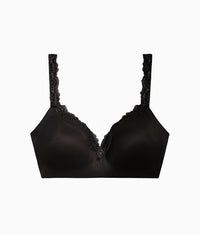 Softly Styled Wire Free T-Shirt Bra: Black