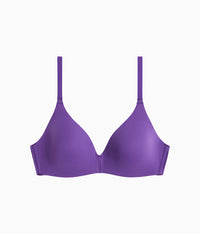 Comfort First Wire Free T-Shirt Bra: Purple Indigo