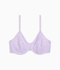Visual Effects Minimizer Bra: Pastel Lilac