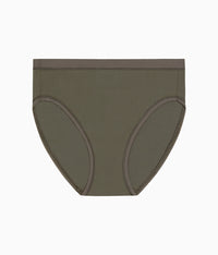 Understated Cotton Brief: Bungee Cord