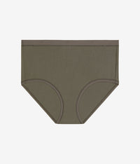 Understated Cotton Brief: Bungee Cord