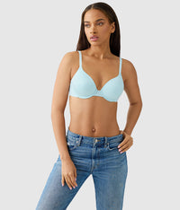 Future Foundation T-Shirt Bra: Blue Glow