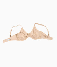 Halo Lace Underwire Bra: Sand