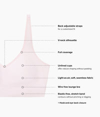 Easy Like Sunday™ Wire Free Bra: Cradle Pink