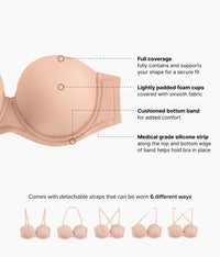 Red Carpet™  Strapless Underwire Bra: Roebuck