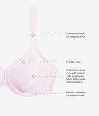 Awareness Underwire Bra: Cradle Pink