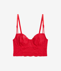 Untamed Demi Longline: Lipstick Red