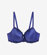 Future Foundation with Lace T-Shirt Bra: Spectrum Blue