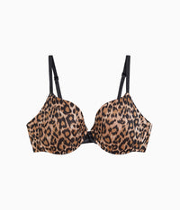Undercover Plunge T-Shirt Bra: Leopard